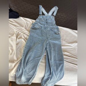 We The Free Ziggy Light Blue Denim Overalls